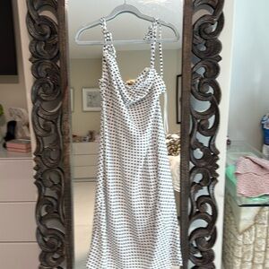never worn polka dot dress